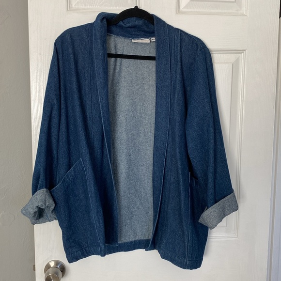 Only Child Denim Cardiff Coat - Picture 2 of 6